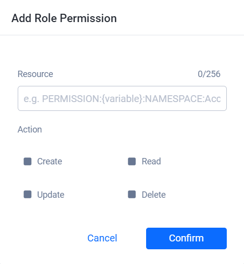 Add role permission