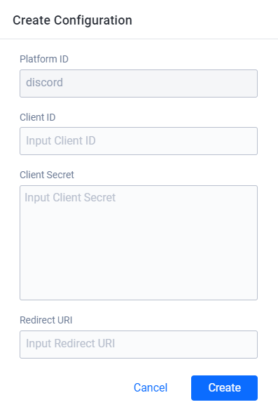 configuring new login method