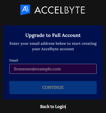 Upgrade account 1