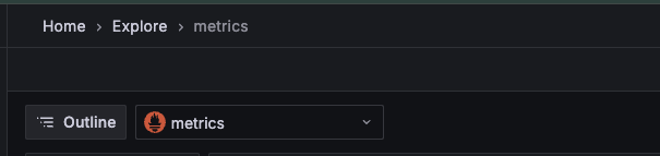 Explore metrics cross-namespace