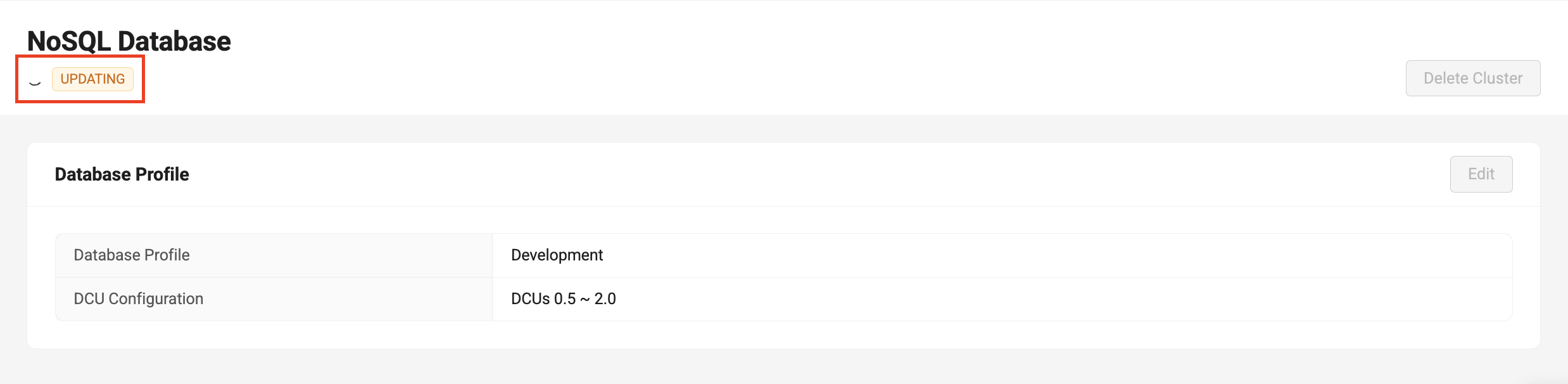 NoSQL_Cluster updating 