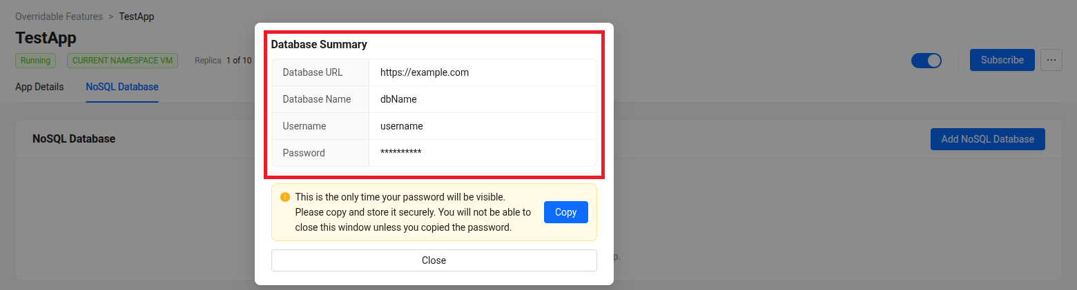 NoSQL database summary