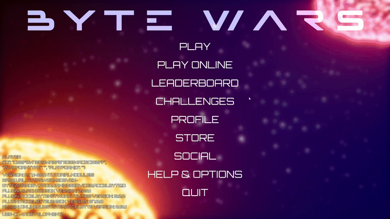 Challenge demo Unreal Byte Wars