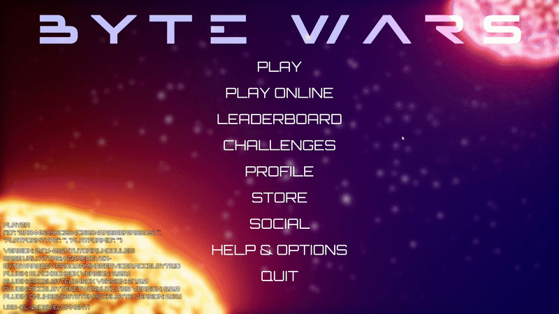 Challenge demo Unreal Byte Wars