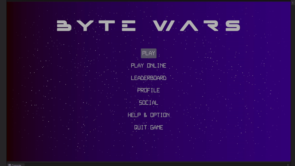 High Score Leaderboard Preview Unity Byte Wars all time leaderboard