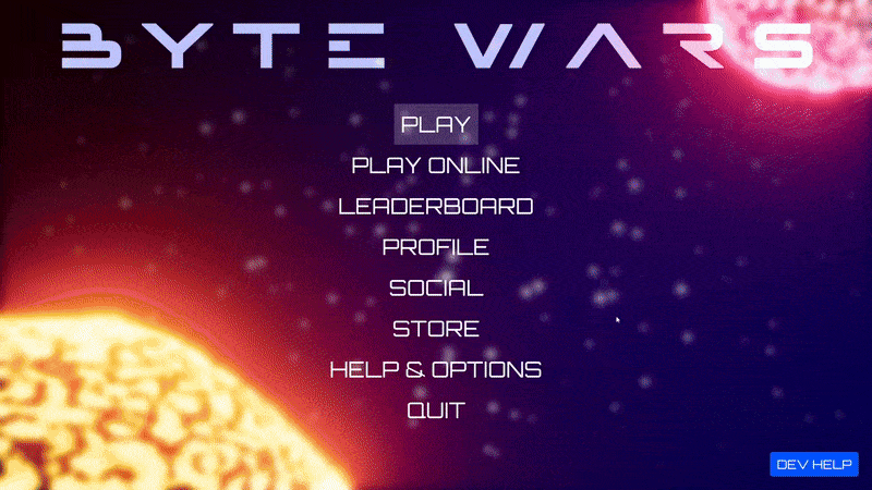 Byte Wars demo dev help