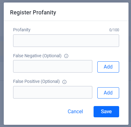 register profanity words