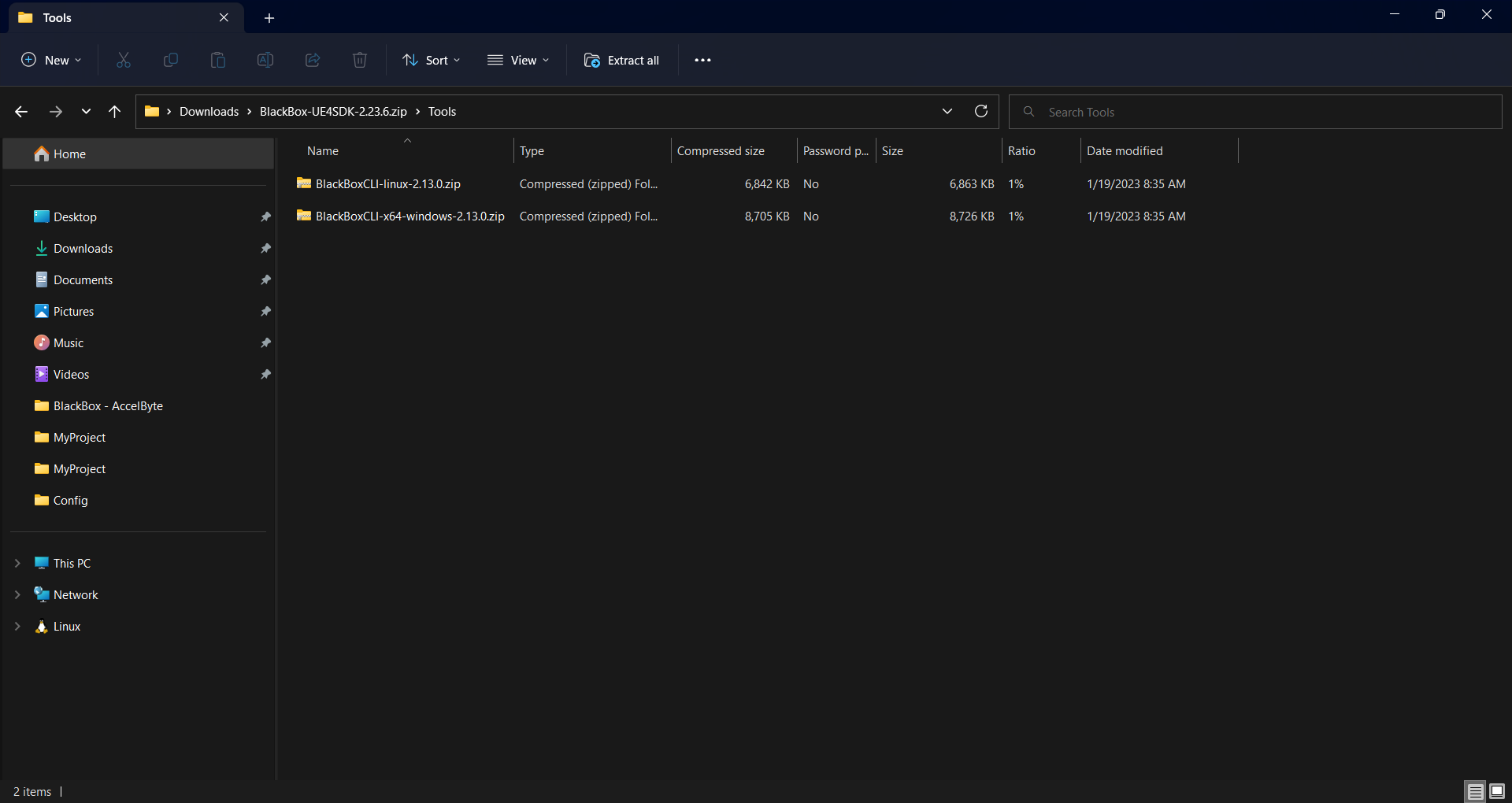 Image of the ADT Downloads-BlackBox-UE45DK-2.23.5.zip-Tools folder