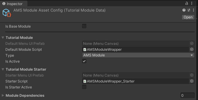 Byte Wars Unity Tutorial Module Data