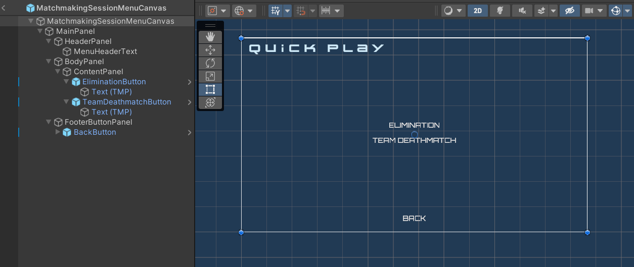 Unity Byte Wars: P2P Quick Match - Game Mode Preview