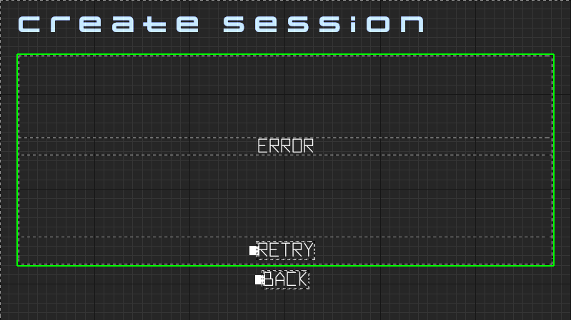 Preview of the Error state unreal engine session essentials
